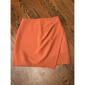 Women's Wilfred Orange brick Mini Skirt Size 4